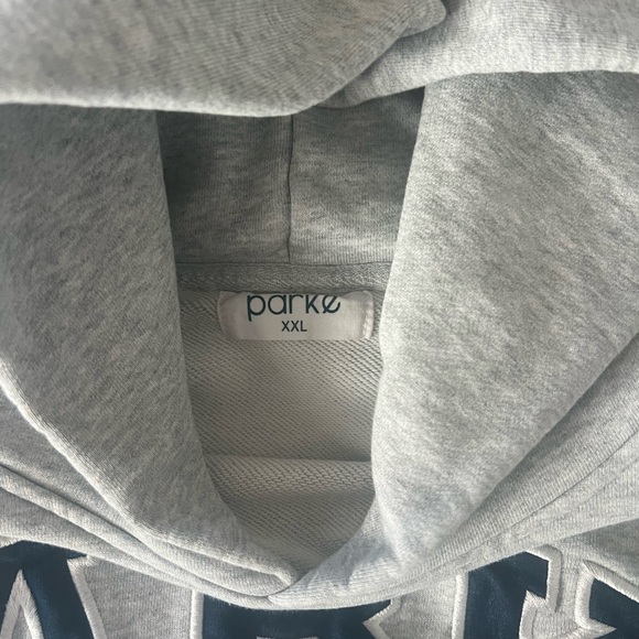 Parke Grey varsity hoodie - Picture 2 of 4